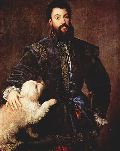Portrait of Federico II Gonzaga Titian